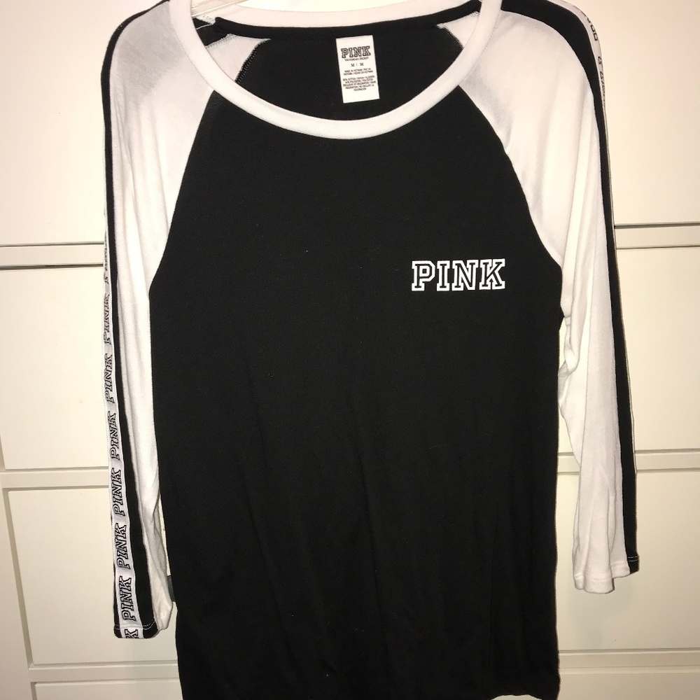 VS PINK Baseball Tee